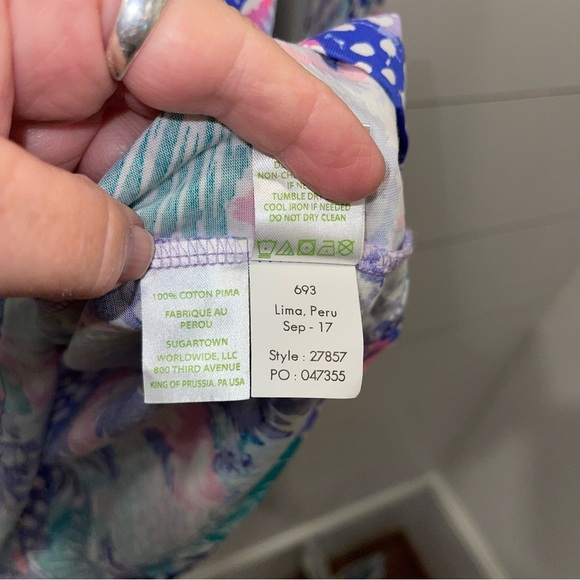 Lilly Pulitzer Beacon Long Sleeve Dress Womens Size XS - Picture 5 of 5